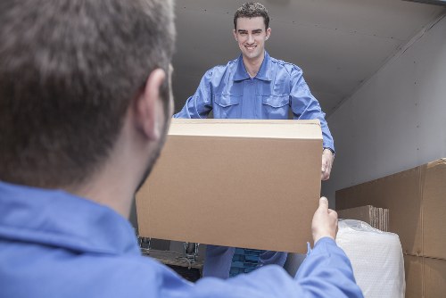 Removal team handling household move in Croydon
