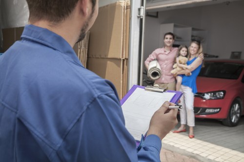 Secure loading of a piano for transport across Croydon and nearby areas