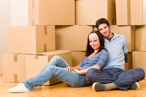 Truck access planning for a Croydon property move