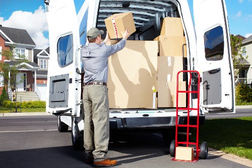 Low-carbon van used for eco-friendly removals across Croydon