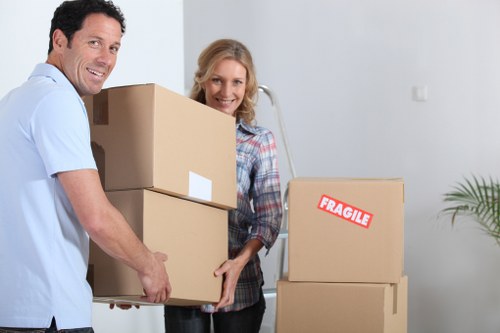 Local man and van helping with furniture transport in Croydon