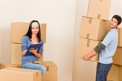 Professional removals service planning a move in Croydon