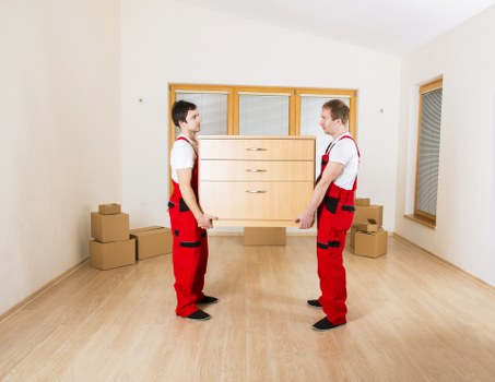 Commercial removal van service for a Croydon business move