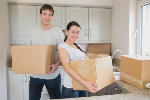 Local removals team handling a move in Croydon neighbourhoods
